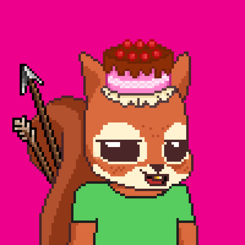 Pixel Squirrels #531
